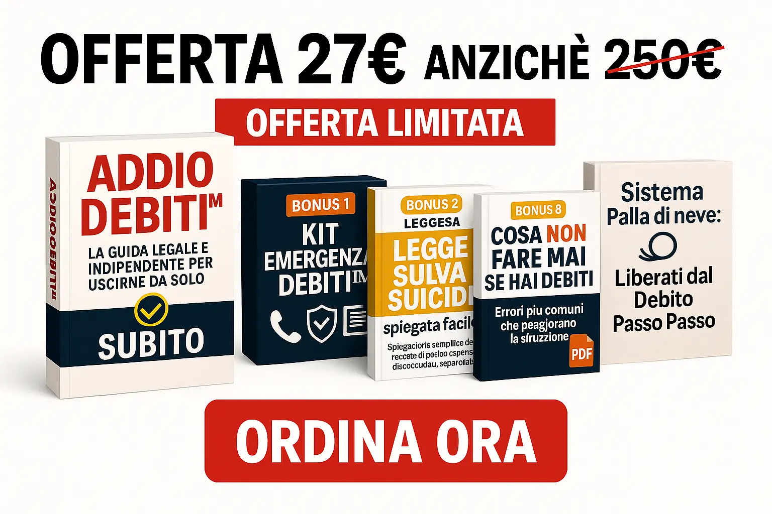 Addio Debiti™ – Offerta Completa